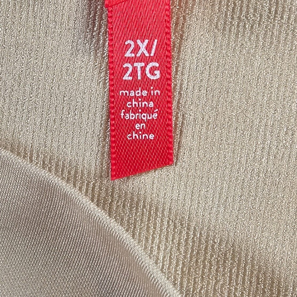 Spanx Higher Power Mid-Thigh Shaper Beige High Waist PS1915 Womens 2X - Picture 4 of 10